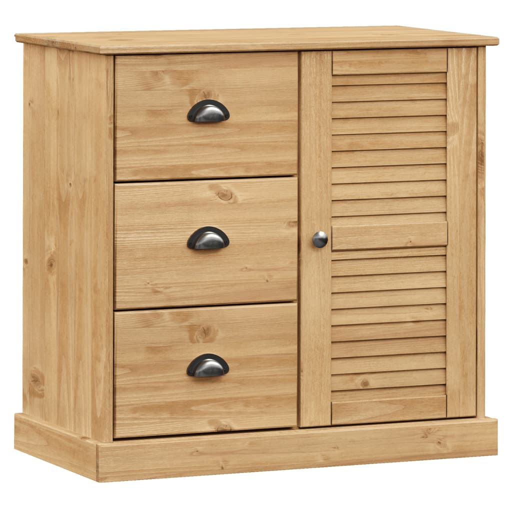 Hoge kast VIGO 78x40x175 cm massief grenenhout – afbeelding 10