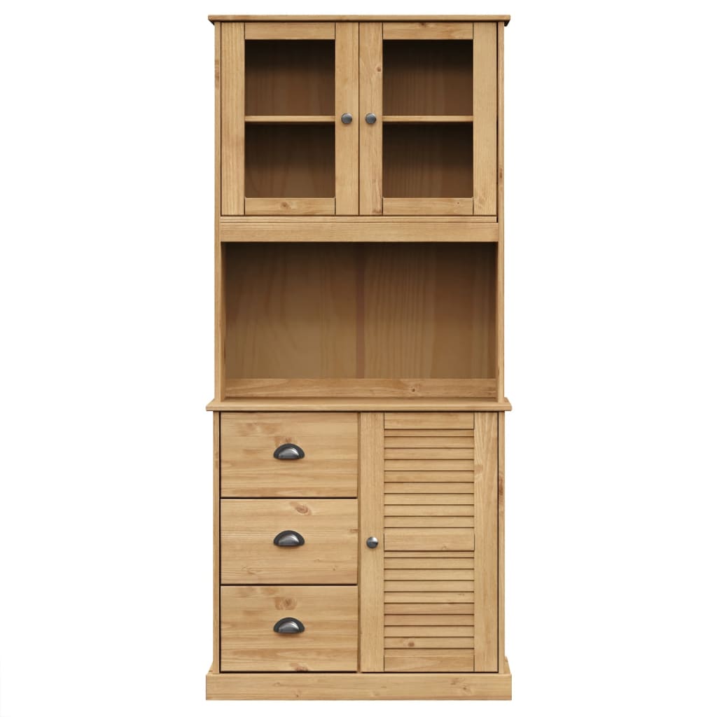 Hoge kast VIGO 78x40x175 cm massief grenenhout – afbeelding 5