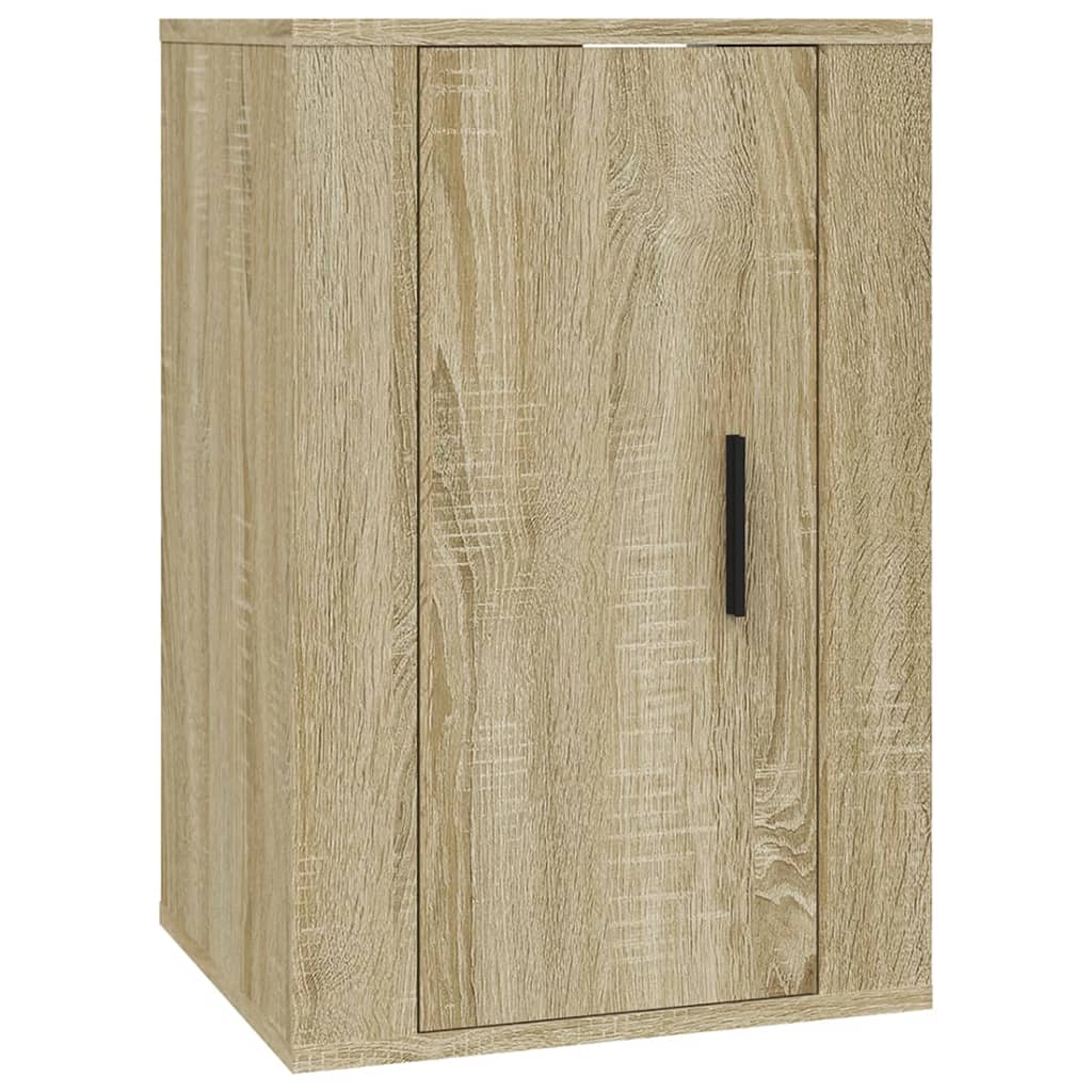 4-delige Tv-meubelset bewerkt hout sonoma eikenkleurig – afbeelding 5