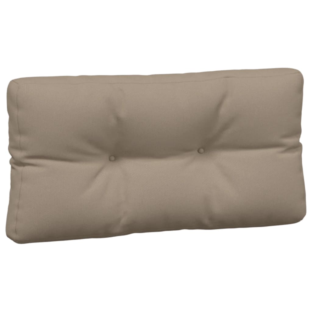Palletkussens 7 st stof taupe – afbeelding 6
