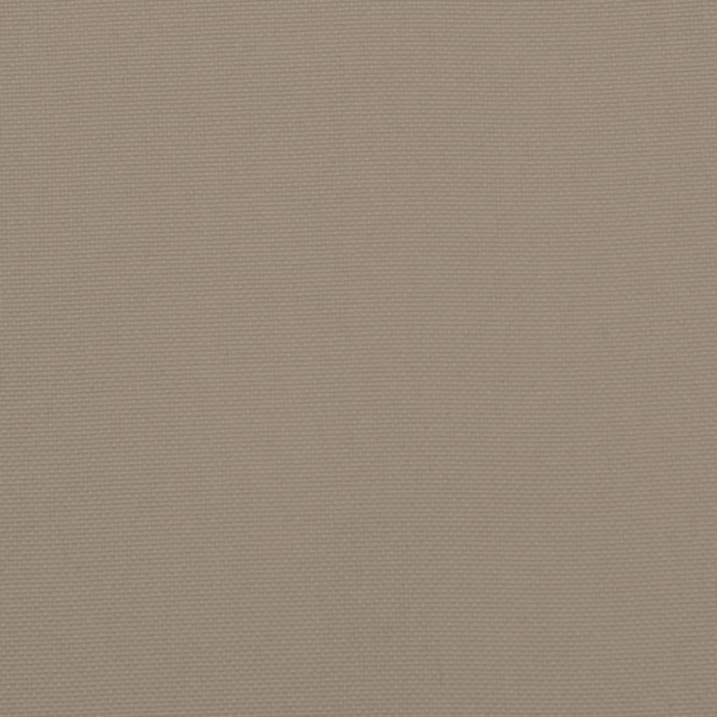 Palletkussens 7 st stof taupe – afbeelding 8