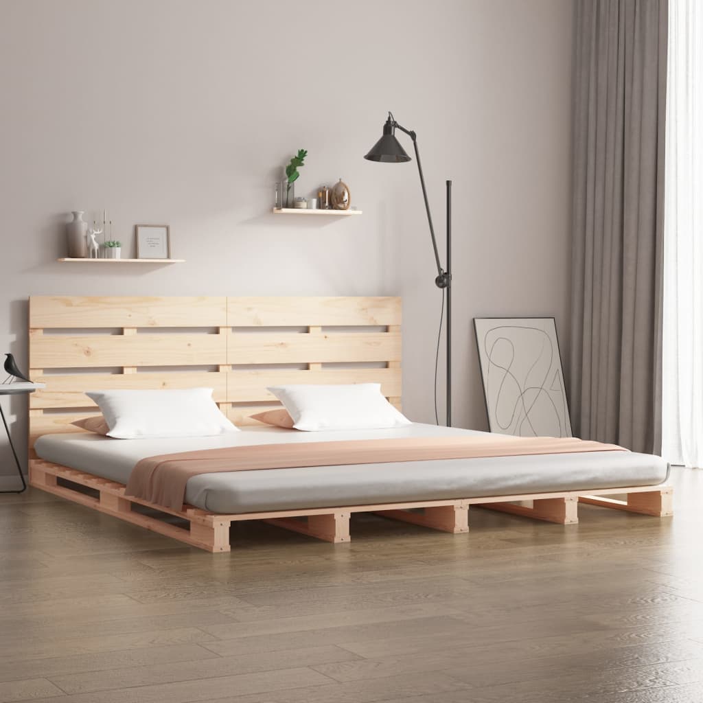 Bedframe massief grenenhout 120x190 cm – afbeelding 1