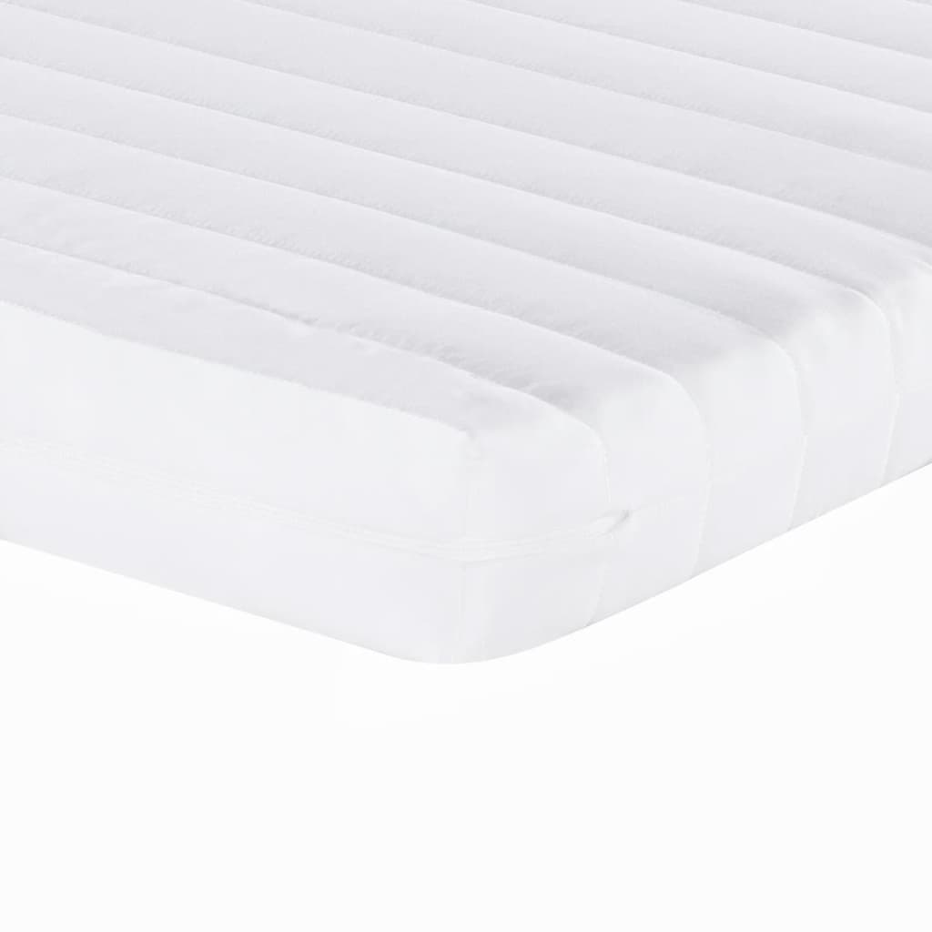 Slaapbank onderschuifbed en matrassen 100x200 cm fluweel roze – afbeelding 8
