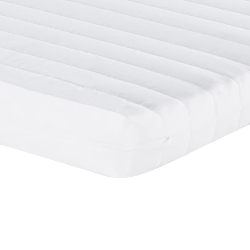 Slaapbank onderschuifbed en matrassen 100x200 cm fluweel roze – afbeelding 10