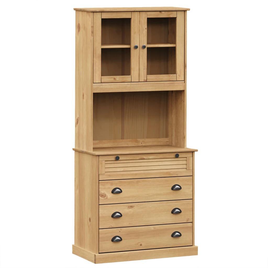 Hoge kast VIGO 80x40x176 cm massief grenenhout – afbeelding 2