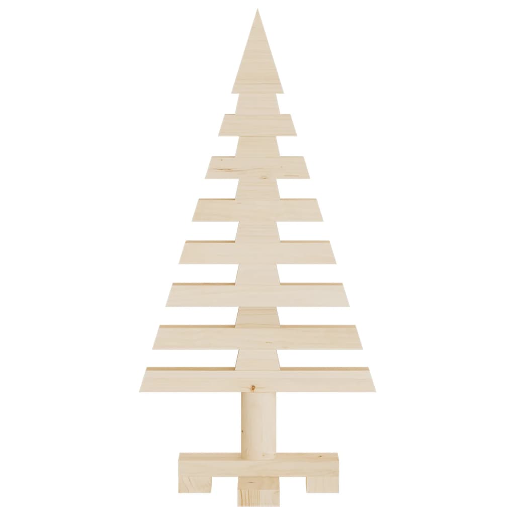 Kerstdecoraties kerstboom 3 st massief grenenhout – afbeelding 4