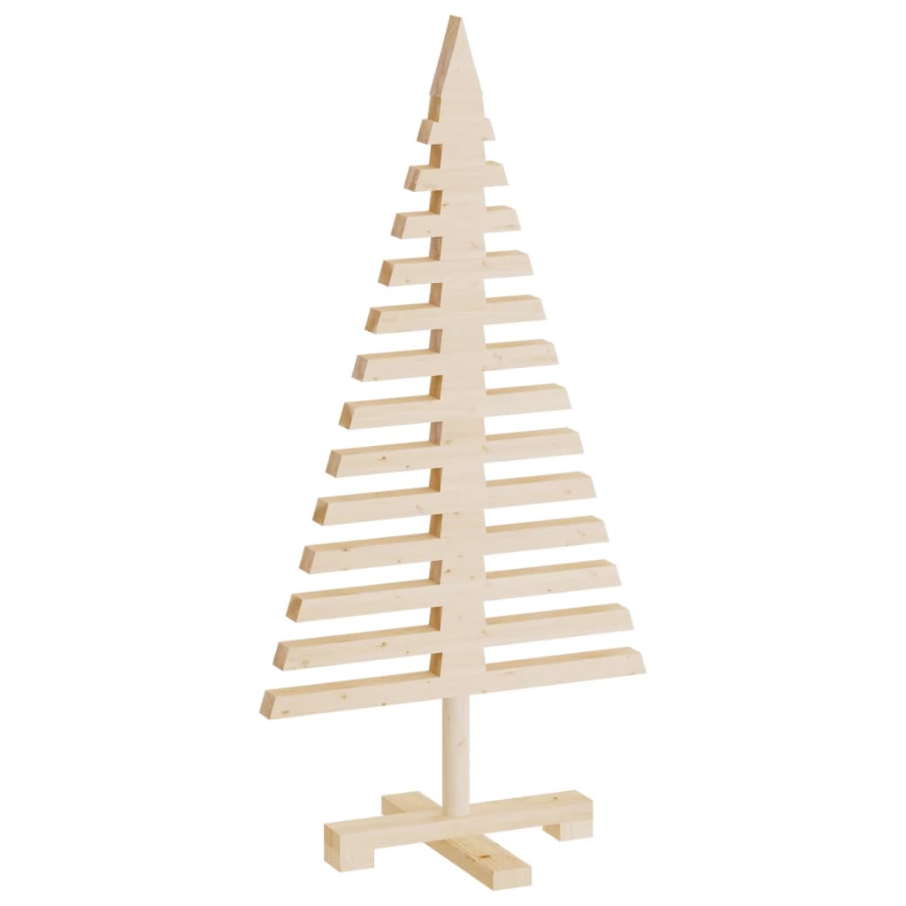 Kerstdecoraties kerstboom 3 st massief grenenhout – afbeelding 5