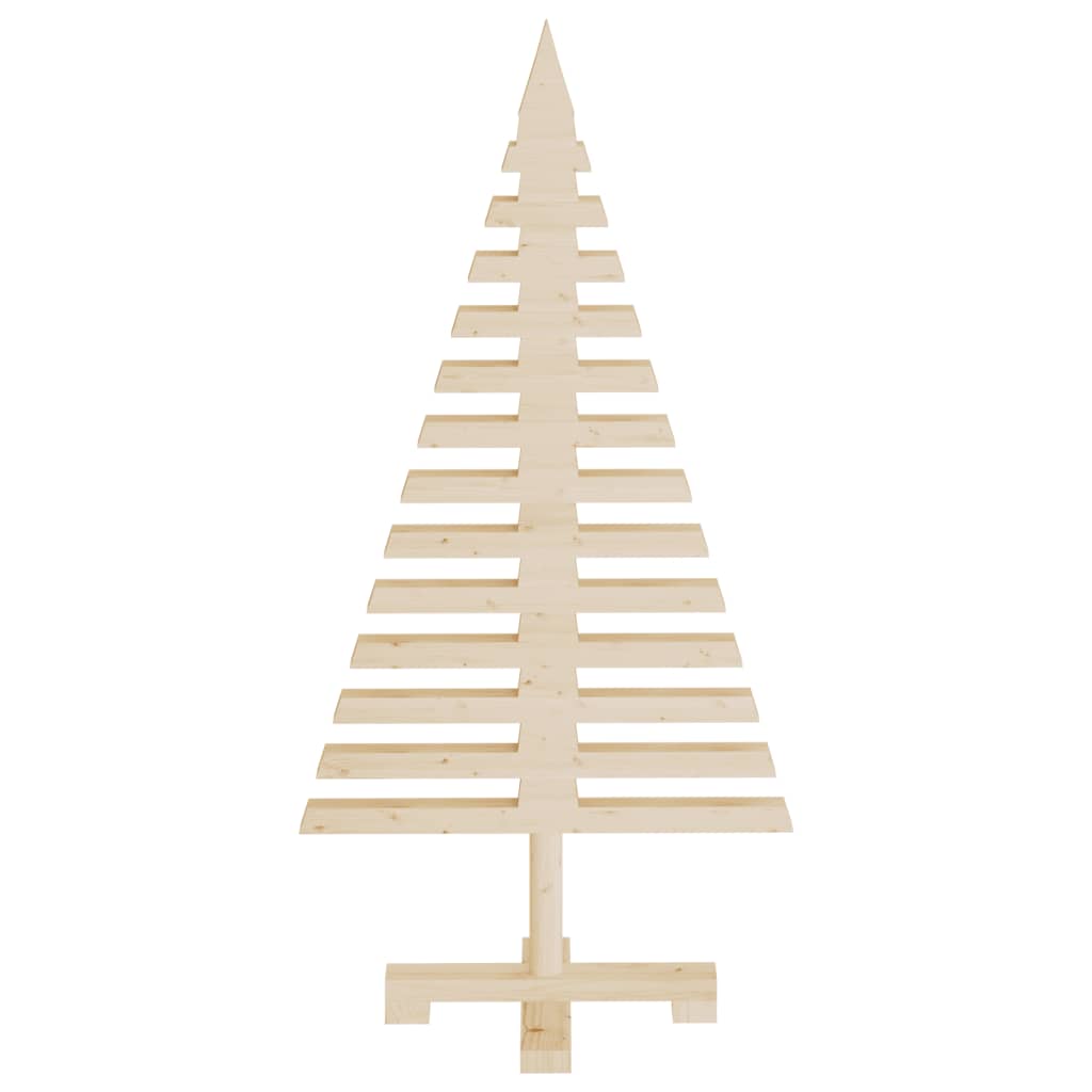 Kerstdecoraties kerstboom 3 st massief grenenhout – afbeelding 6