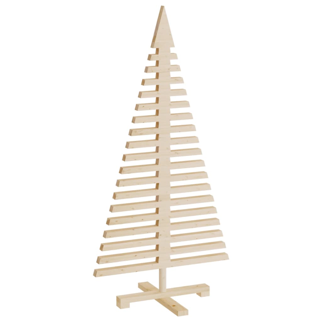 Kerstdecoraties kerstboom 3 st massief grenenhout – afbeelding 7