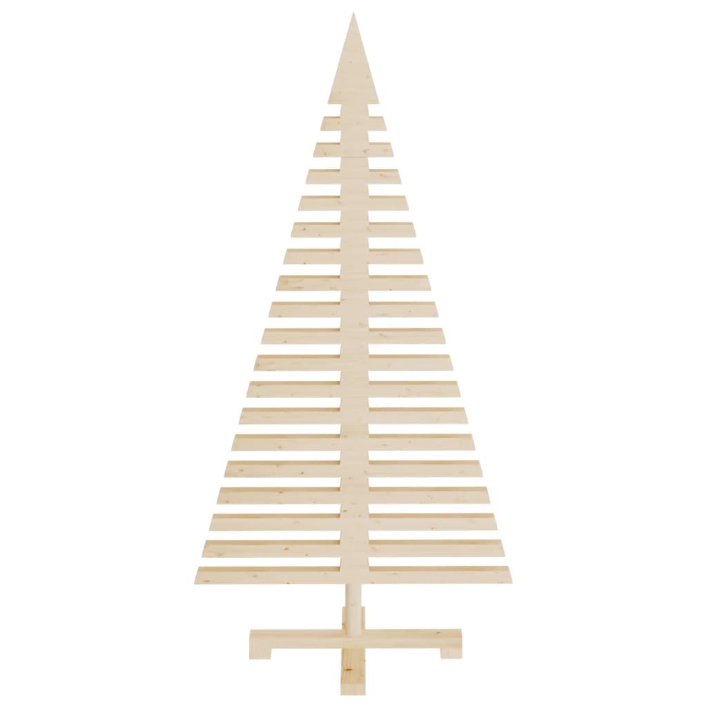 Kerstdecoraties kerstboom 3 st massief grenenhout – afbeelding 8