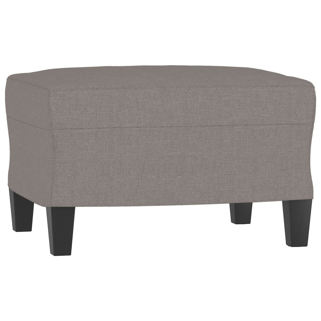 3-delige Loungeset stof taupe – afbeelding 5