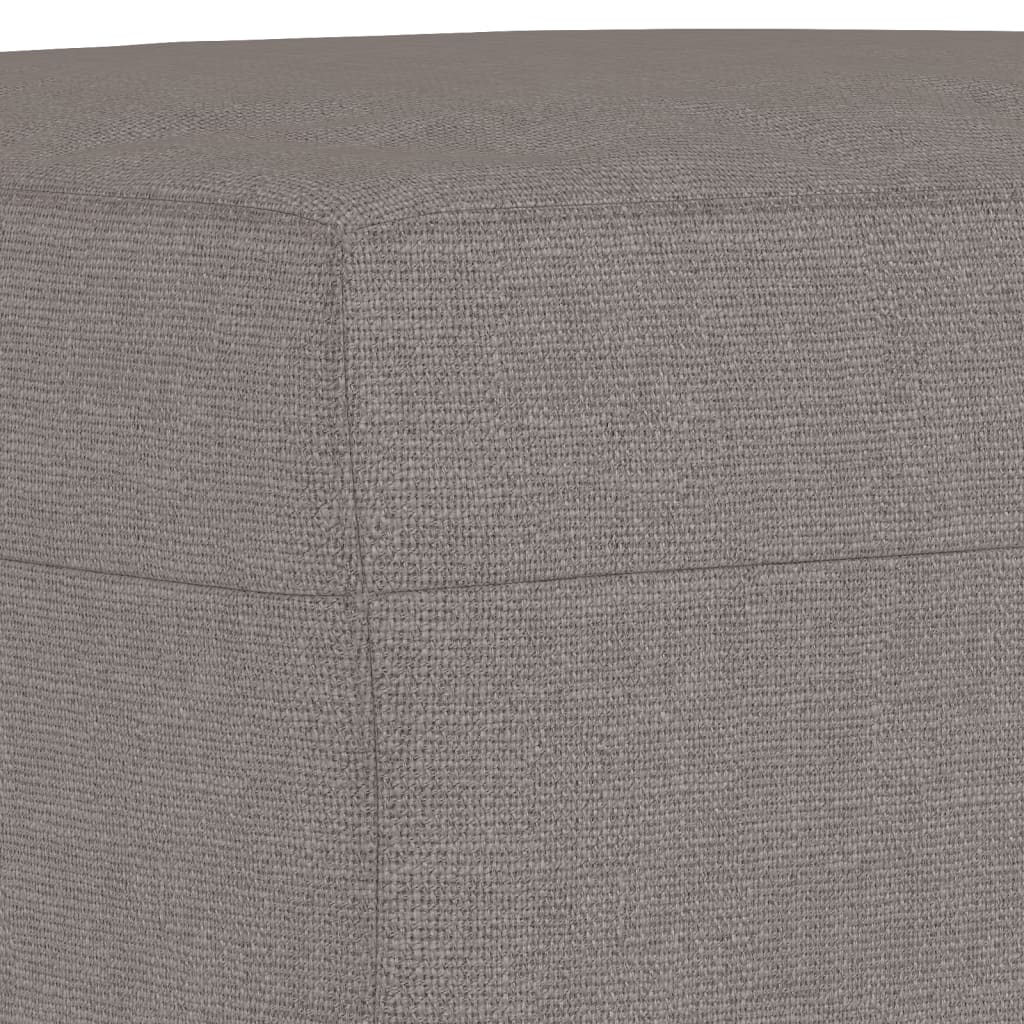3-delige Loungeset stof taupe – afbeelding 7