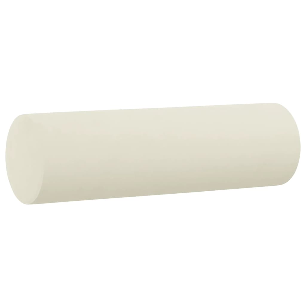 3-delige Loungeset met kussens fluweel crèmekleurig – afbeelding 8