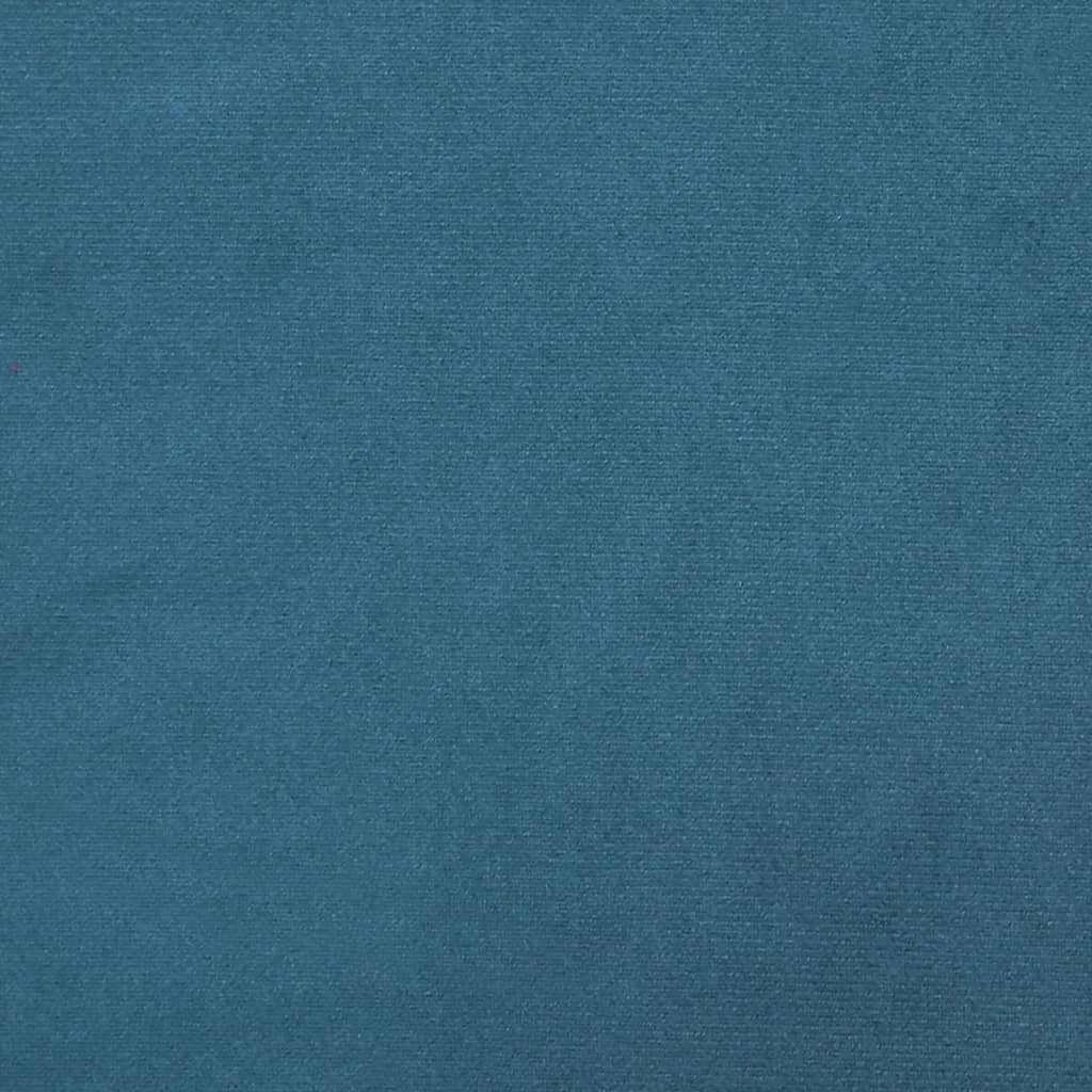 4-delige Loungeset met kussens fluweel blauw – afbeelding 9
