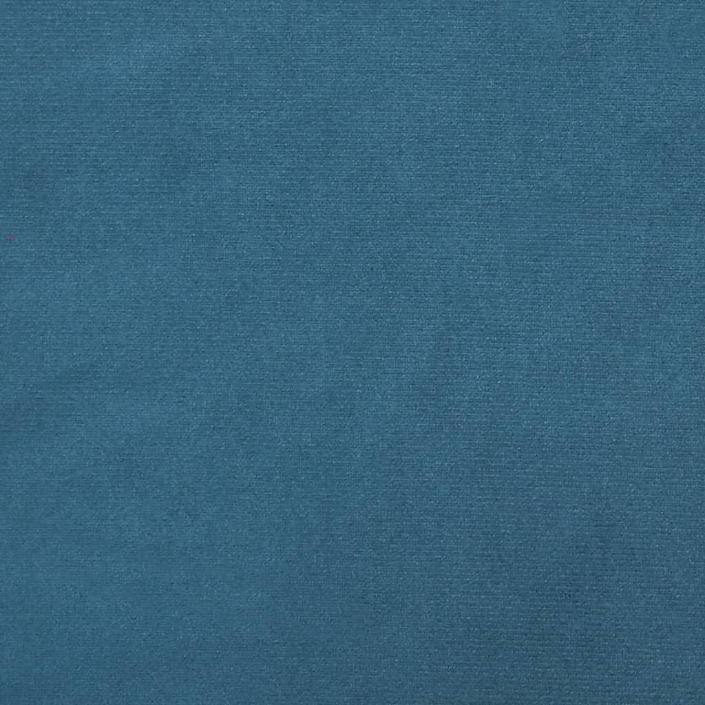 4-delige Loungeset met kussens fluweel blauw – afbeelding 10