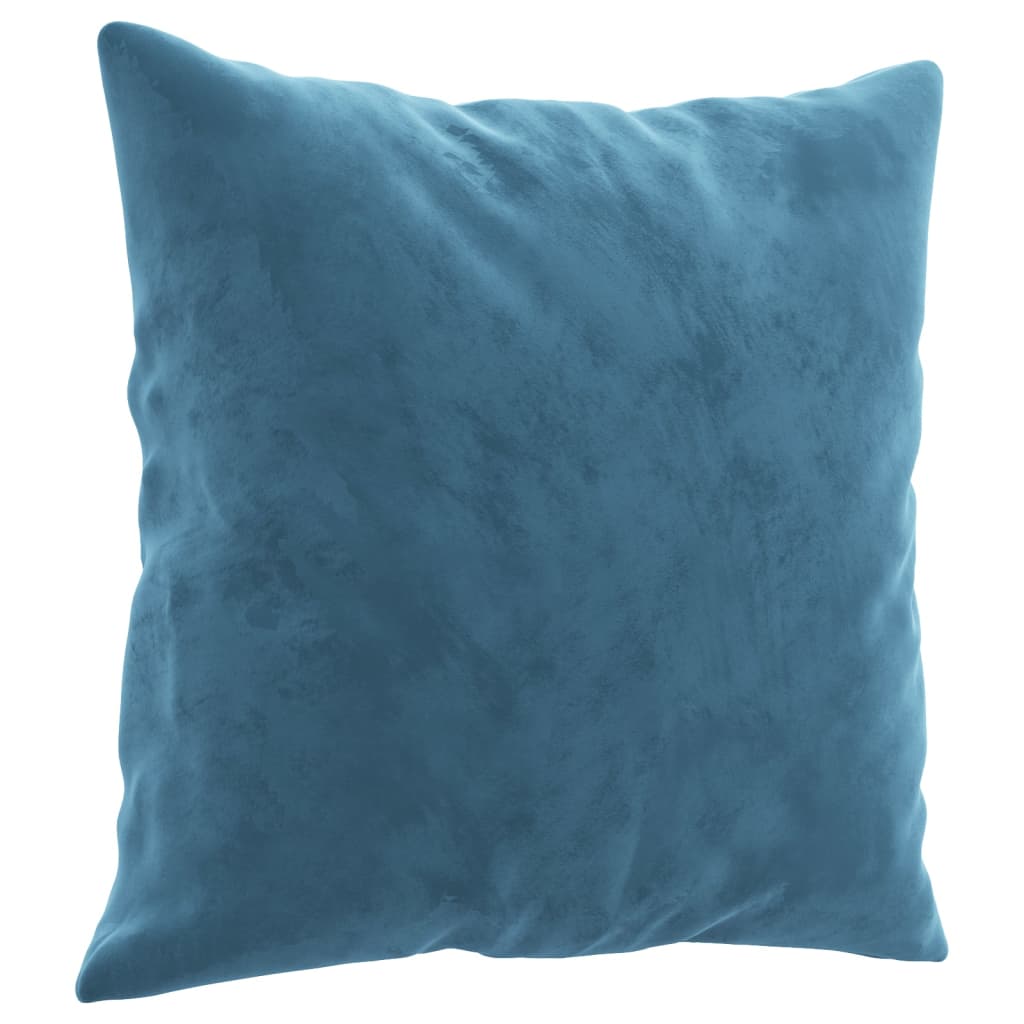 4-delige Loungeset met kussens fluweel blauw – afbeelding 7
