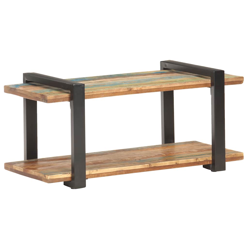 Tv-meubel 90x40x40 cm massief gerecycled hout – afbeelding 10