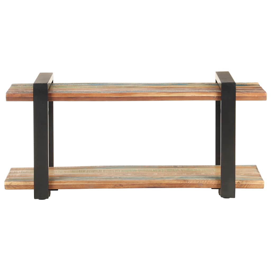 Tv-meubel 90x40x40 cm massief gerecycled hout – afbeelding 2