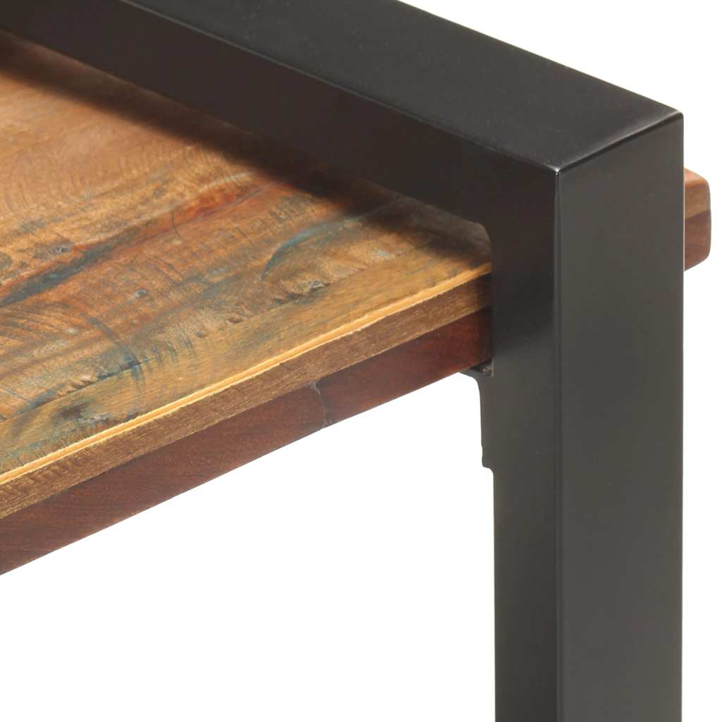 Tv-meubel 90x40x40 cm massief gerecycled hout – afbeelding 4