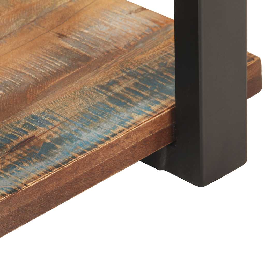 Tv-meubel 90x40x40 cm massief gerecycled hout – afbeelding 5