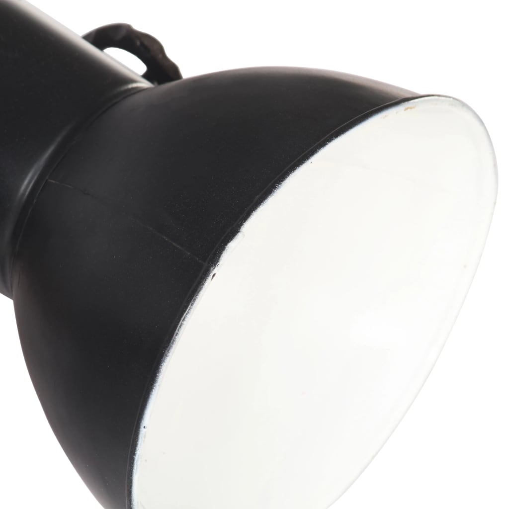 Wandlamp industrieel E27 45x25 cm zwart – afbeelding 7