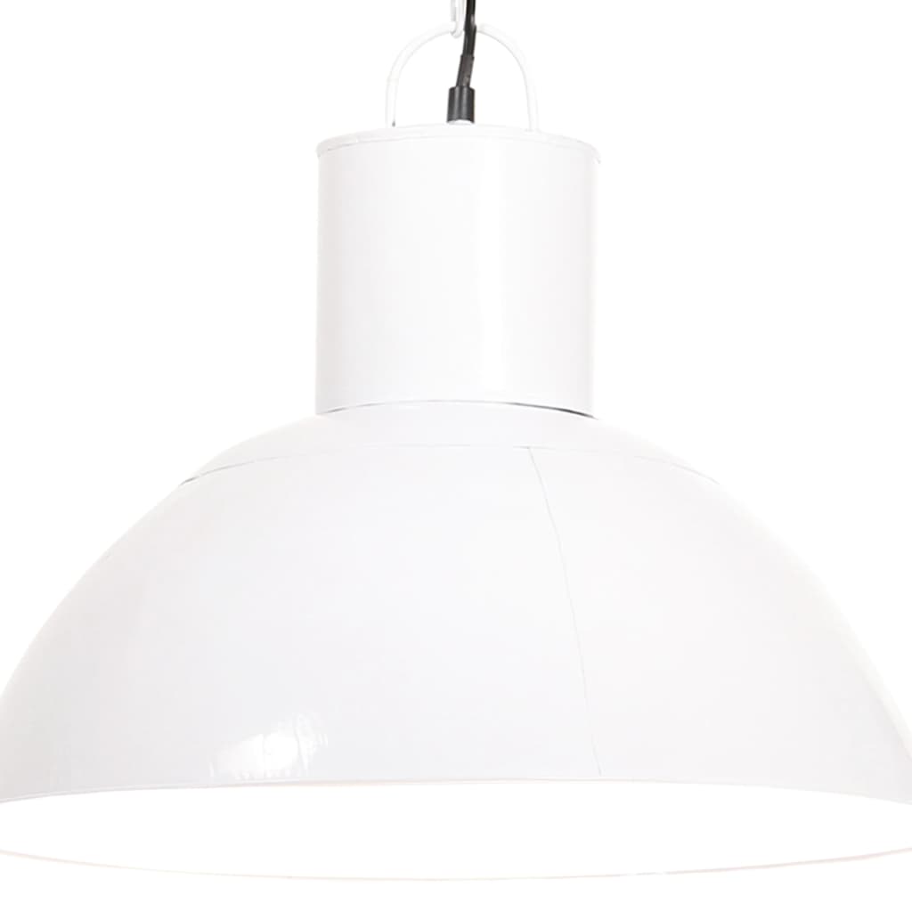 Hanglamp rond 25 W E27 48 cm wit – afbeelding 1