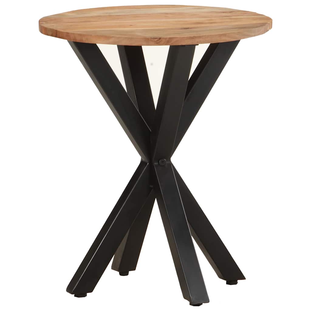 Bijzettafel 48x48x56 cm massief acaciahout – afbeelding 1