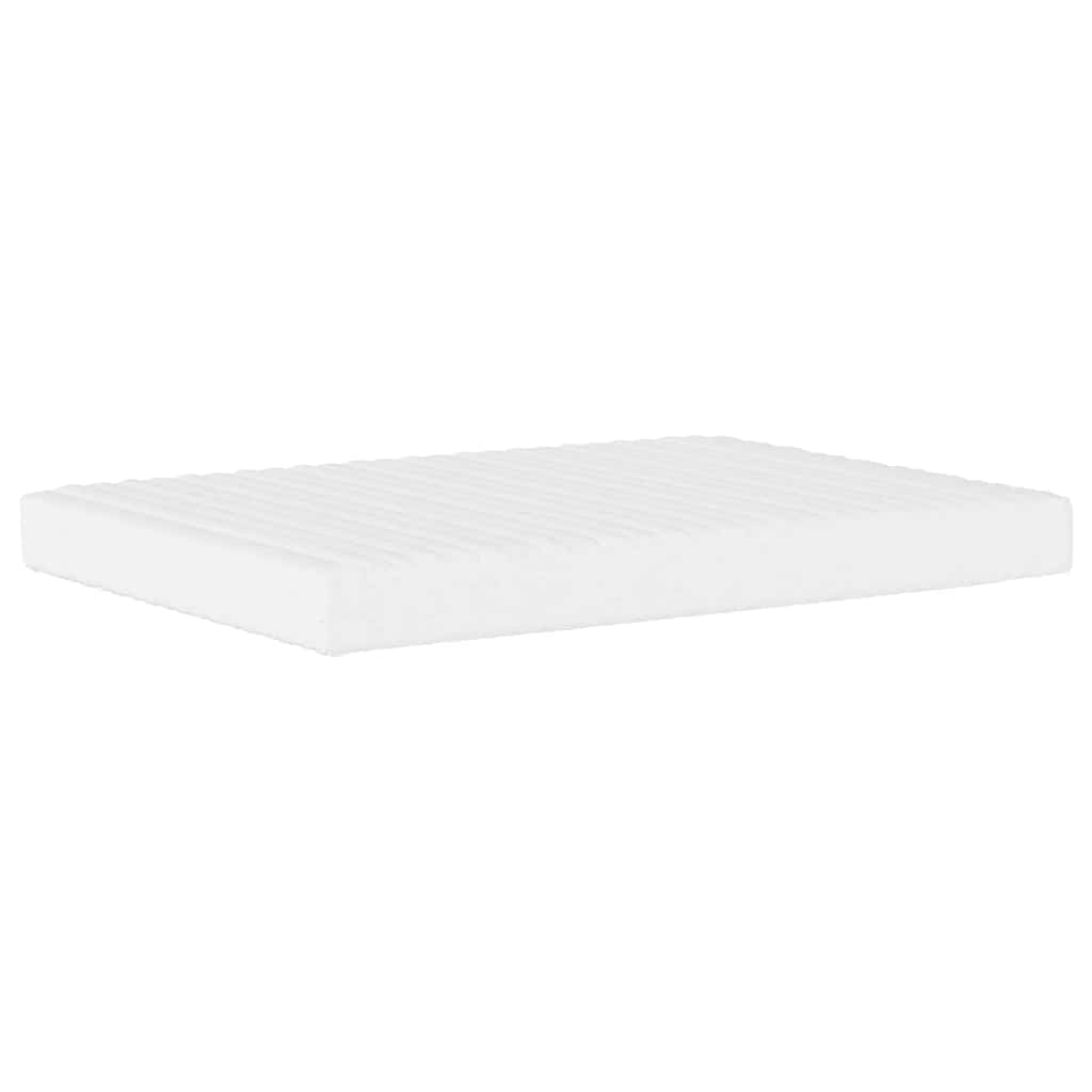 Bed met matras "Dover" stof blauw 140x200 cm – afbeelding 5