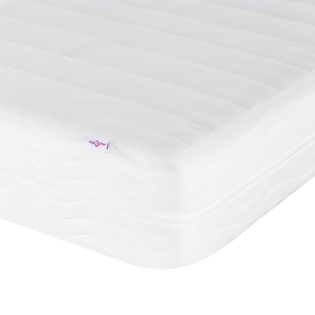 Bed met matras "Dover" stof blauw 140x200 cm – afbeelding 7
