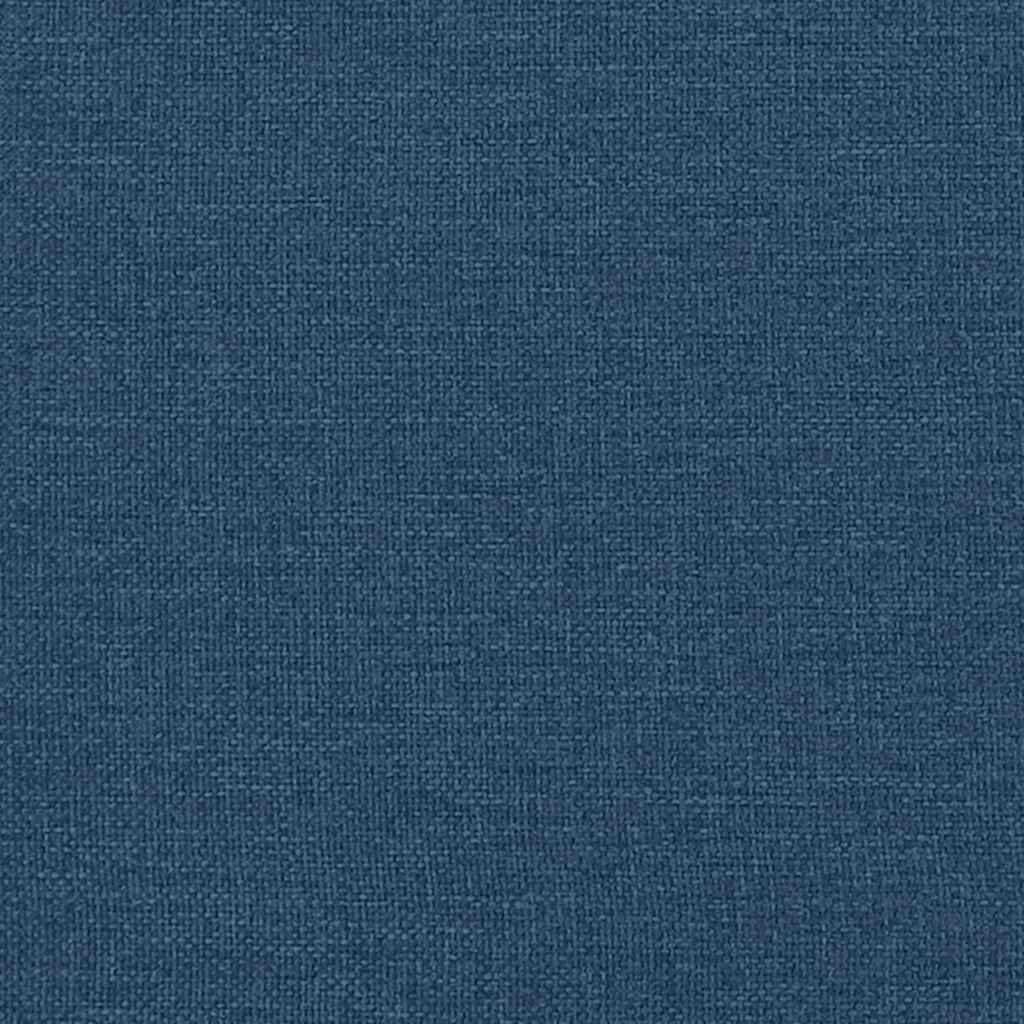 Bed met matras "Dover" stof blauw 140x200 cm – afbeelding 8