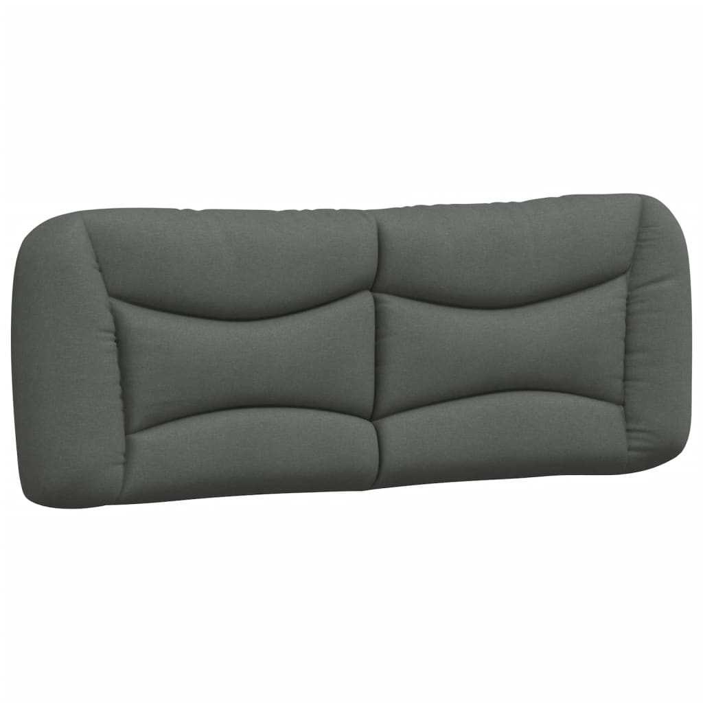 Bed met matras "Hvar" stof donkergrijs 140x200 cm – afbeelding 5