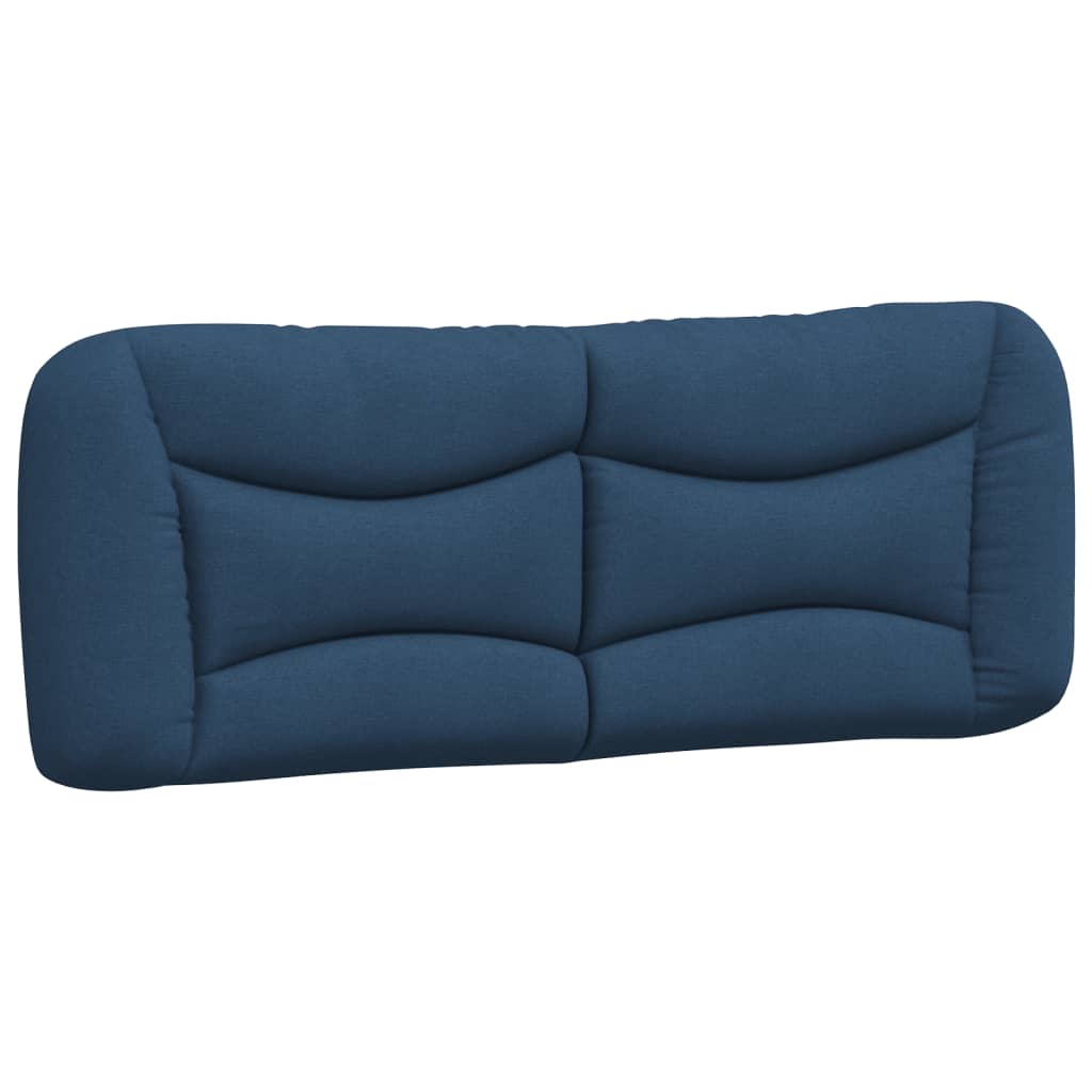 Bed met matras "Hvar" stof blauw 140x200 cm – afbeelding 5