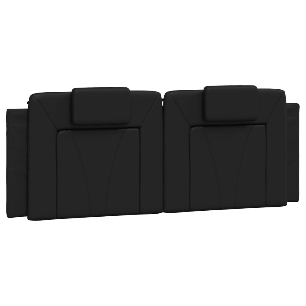 Bed "Viana" met matras kunstleer zwart 140x200 cm – afbeelding 5
