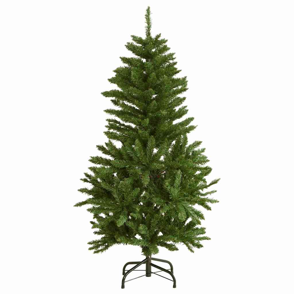 Kunstkerstboom met scharnieren 150 LED en kerstballen 120 cm – afbeelding 5
