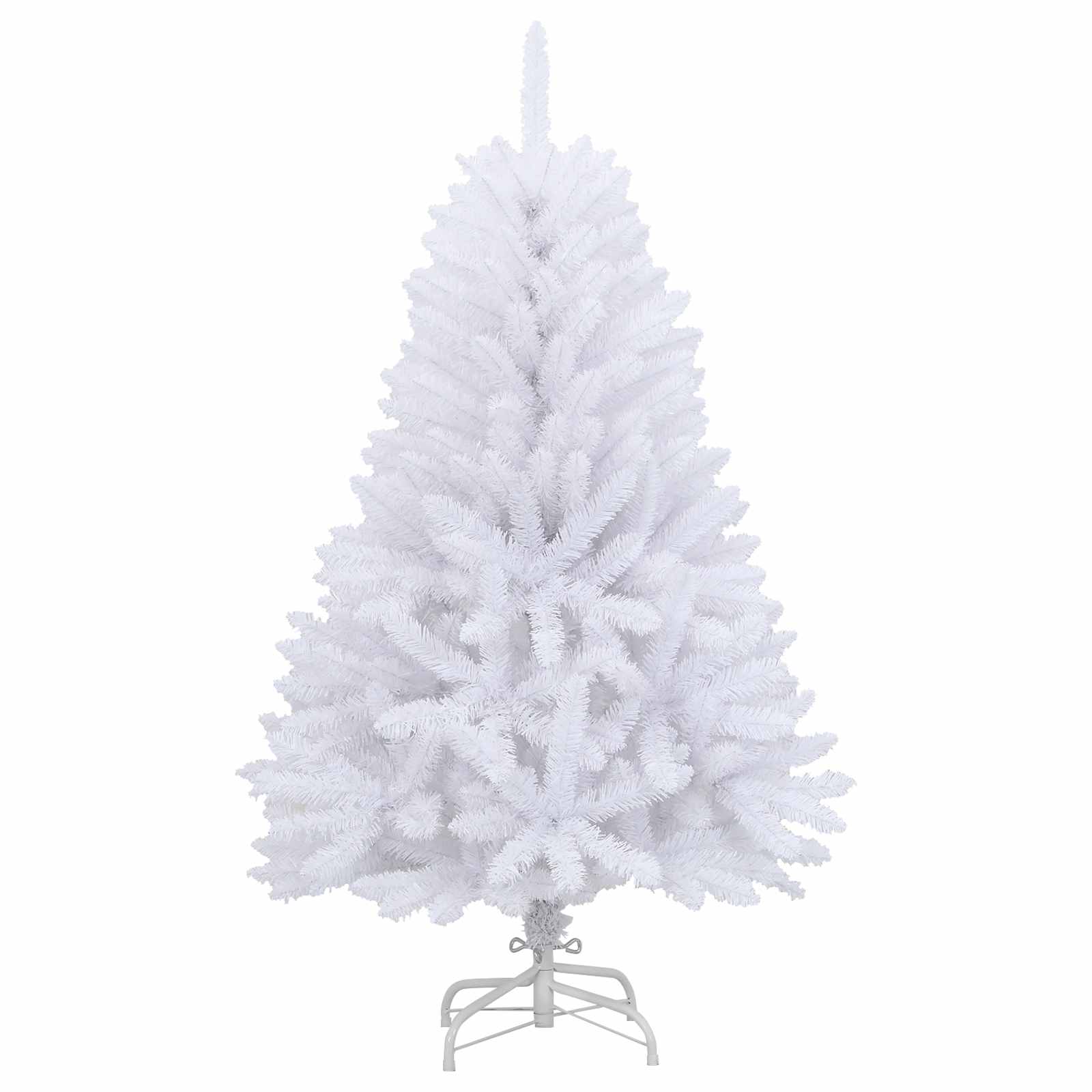 Kunstkerstboom Wit 68 x 68 x 120 cm PVC en Metaal – afbeelding 5