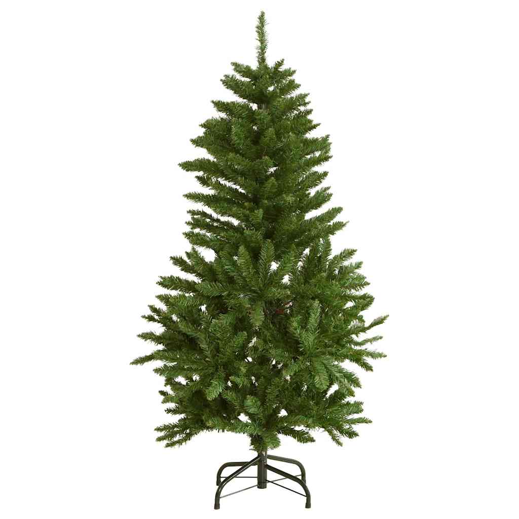 Kunstkerstboom met scharnieren 150 LED en kerstballen 120 cm – afbeelding 5