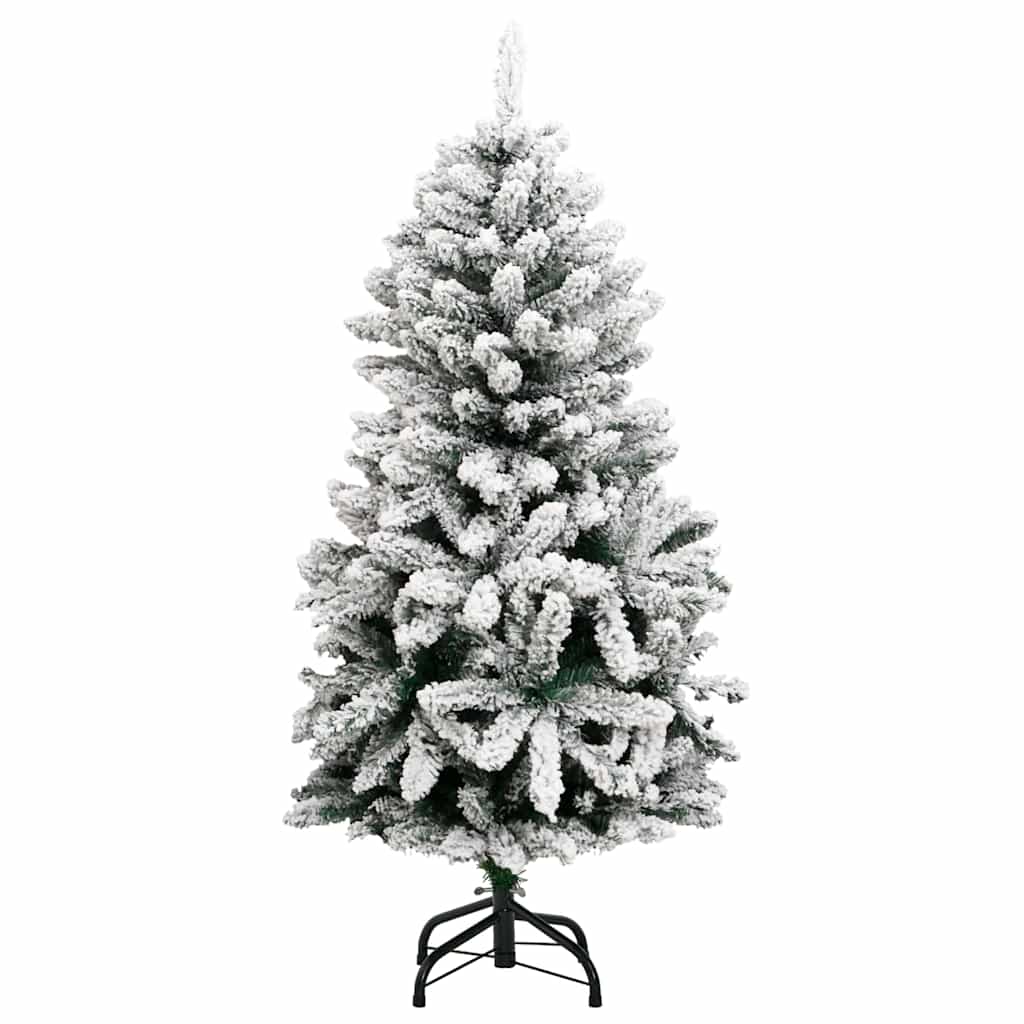 Kunstkerstboom met scharnieren 150 LED en kerstballen 120 cm – afbeelding 5