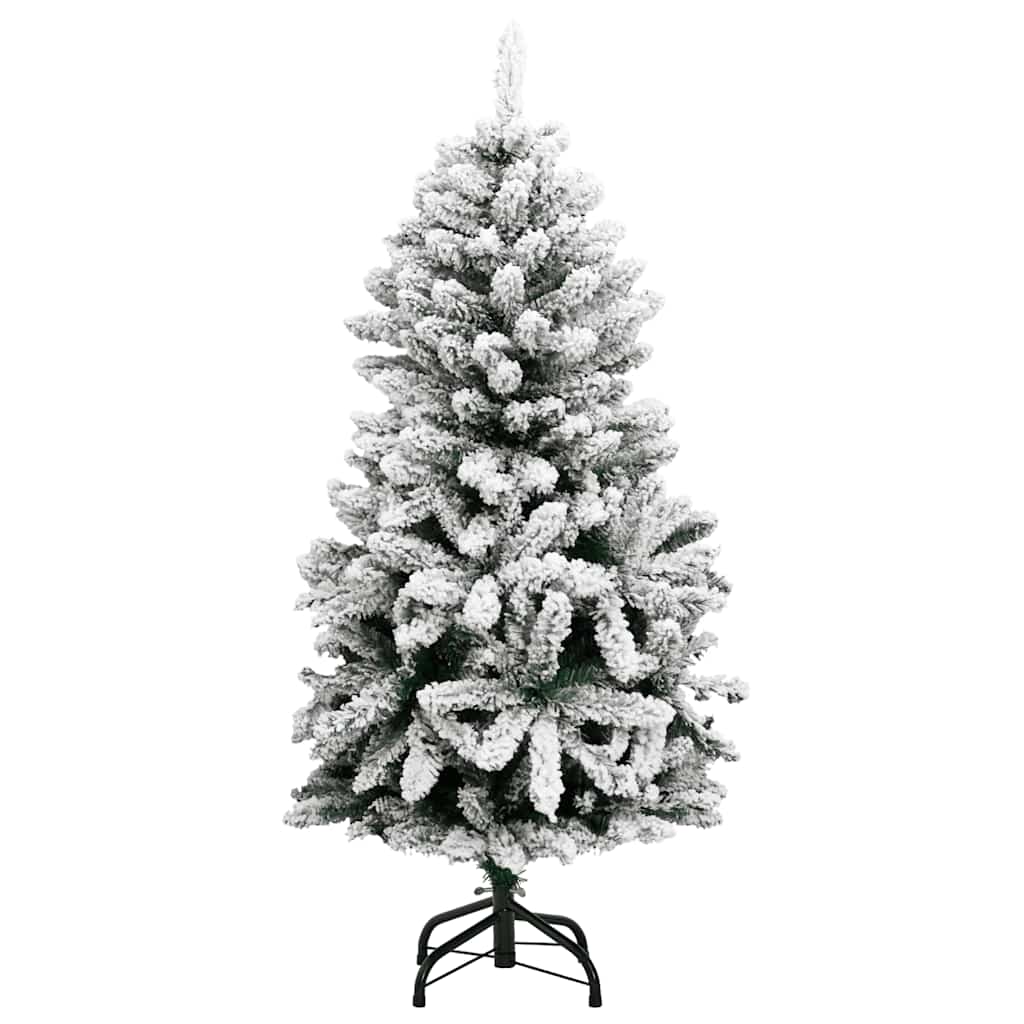 Kunstkerstboom met scharnieren 150 LED's en kerstballen 150 cm – afbeelding 5