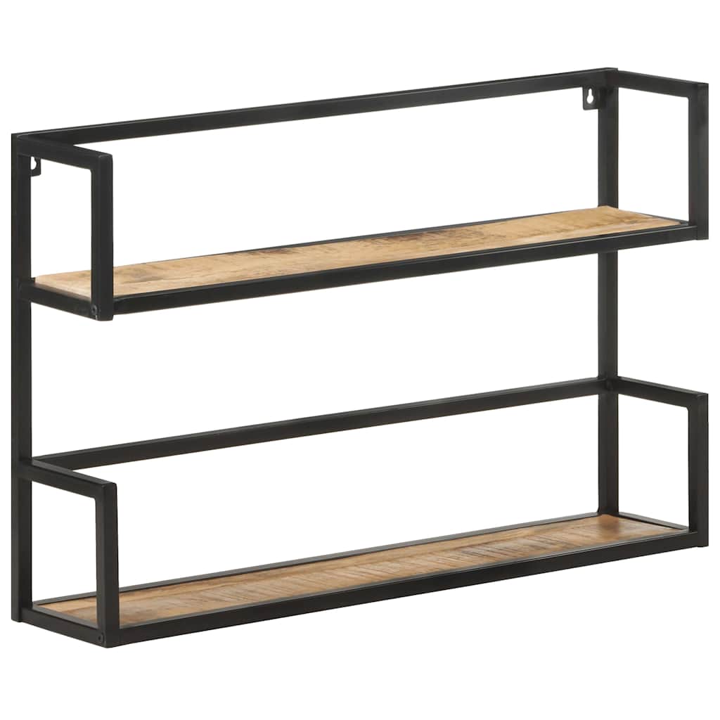 Wandrek 80x20x60 cm ruw mangohout – afbeelding 10