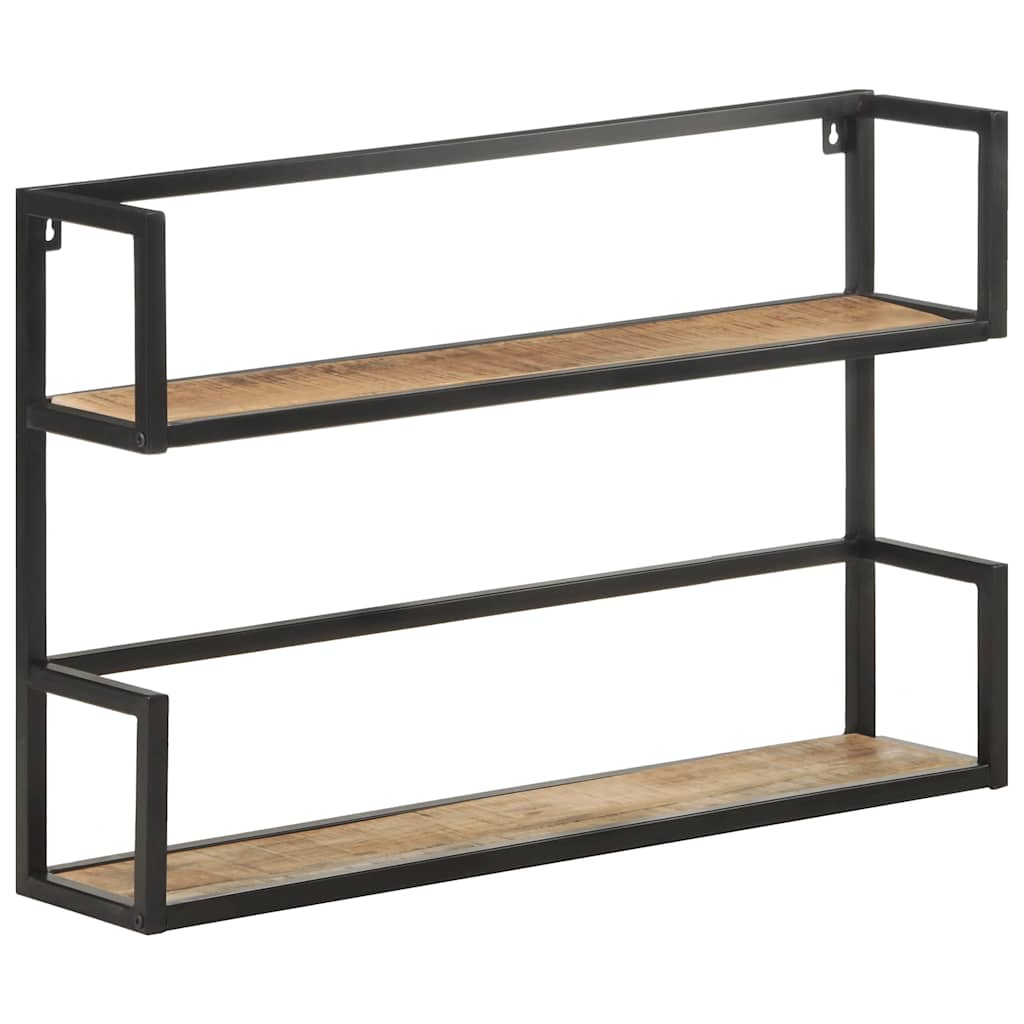 Wandrek 80x20x60 cm ruw mangohout – afbeelding 11