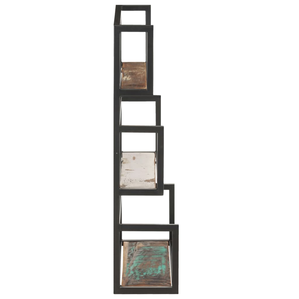 Wandrek 60x20x85 cm massief gerecycled hout – afbeelding 3