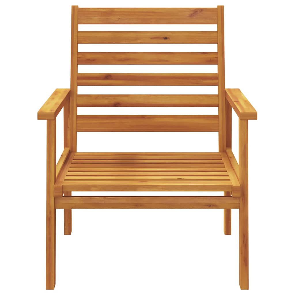 4-delige Loungeset massief acaciahout – afbeelding 6