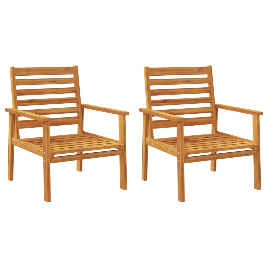 5-delige Loungeset massief acaciahout – afbeelding 4