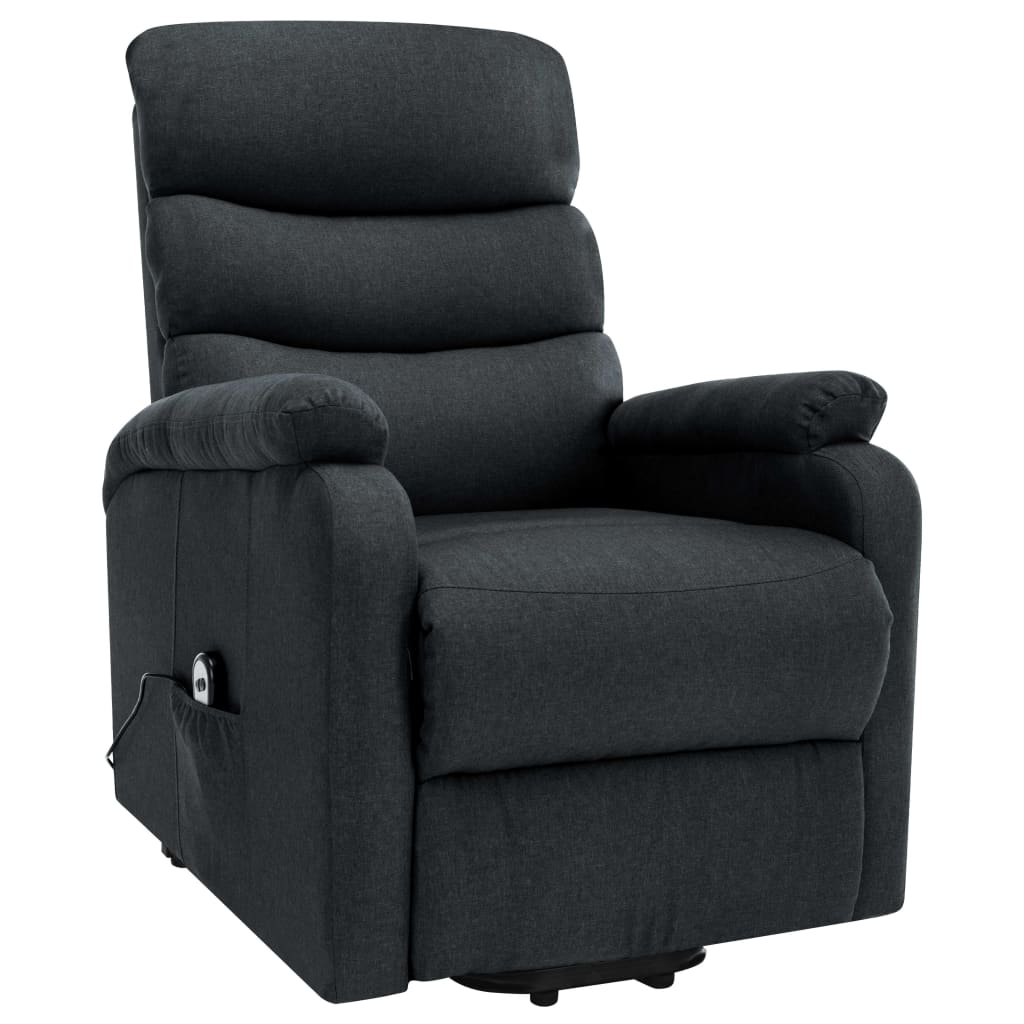Sta-op-massagestoel stof donkergrijs – afbeelding 2