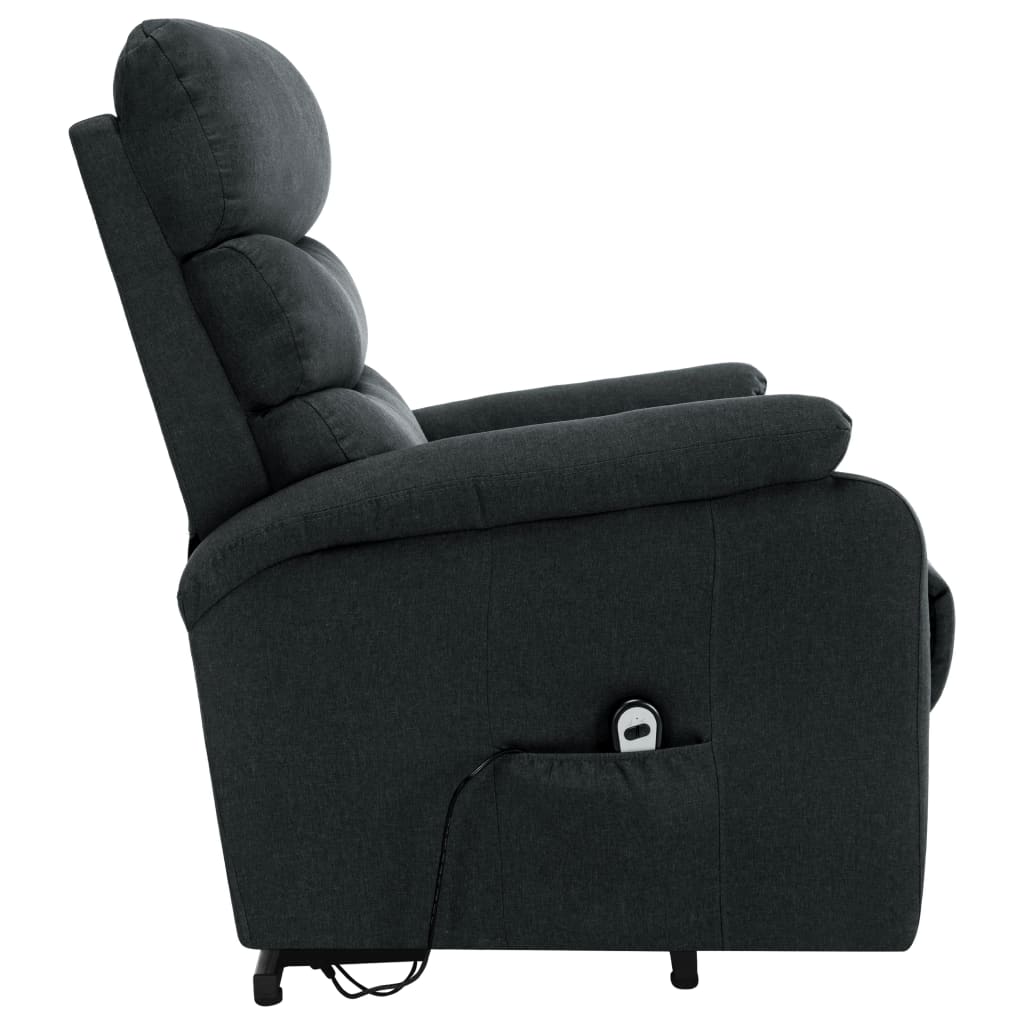 Sta-op-massagestoel stof donkergrijs – afbeelding 4