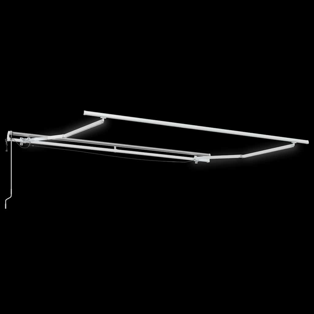 Luifel automatisch uittrekbaar met LED 300x250 cm bordeauxrood – afbeelding 8