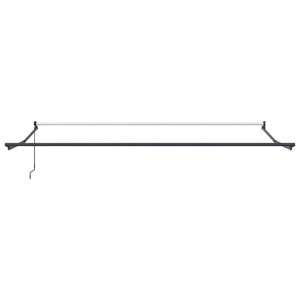Luifel handmatig uittrekbaar 400x300 cm bordeauxrood – afbeelding 5
