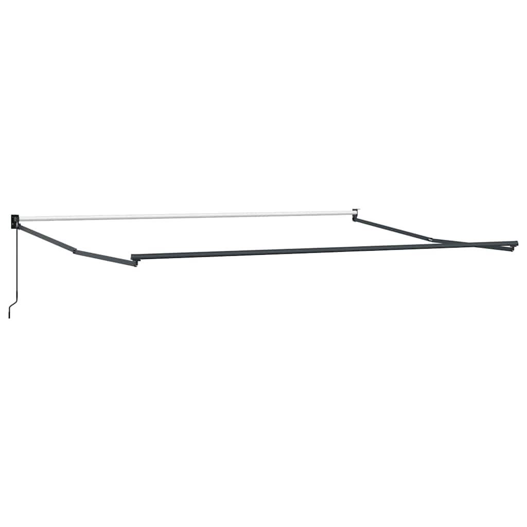 Luifel handmatig uittrekbaar 400x300 cm bordeauxrood – afbeelding 7