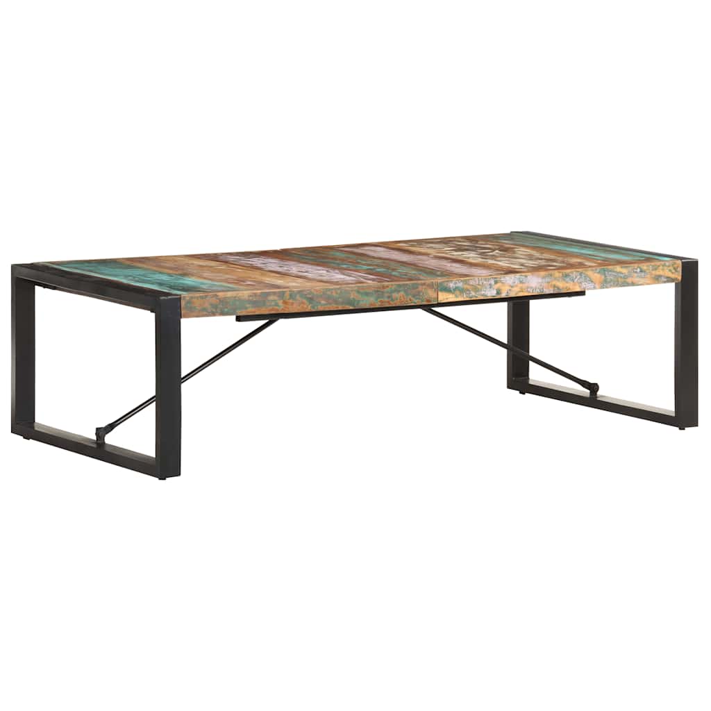 Salontafel 140x70x40 cm massief gerecycled hout