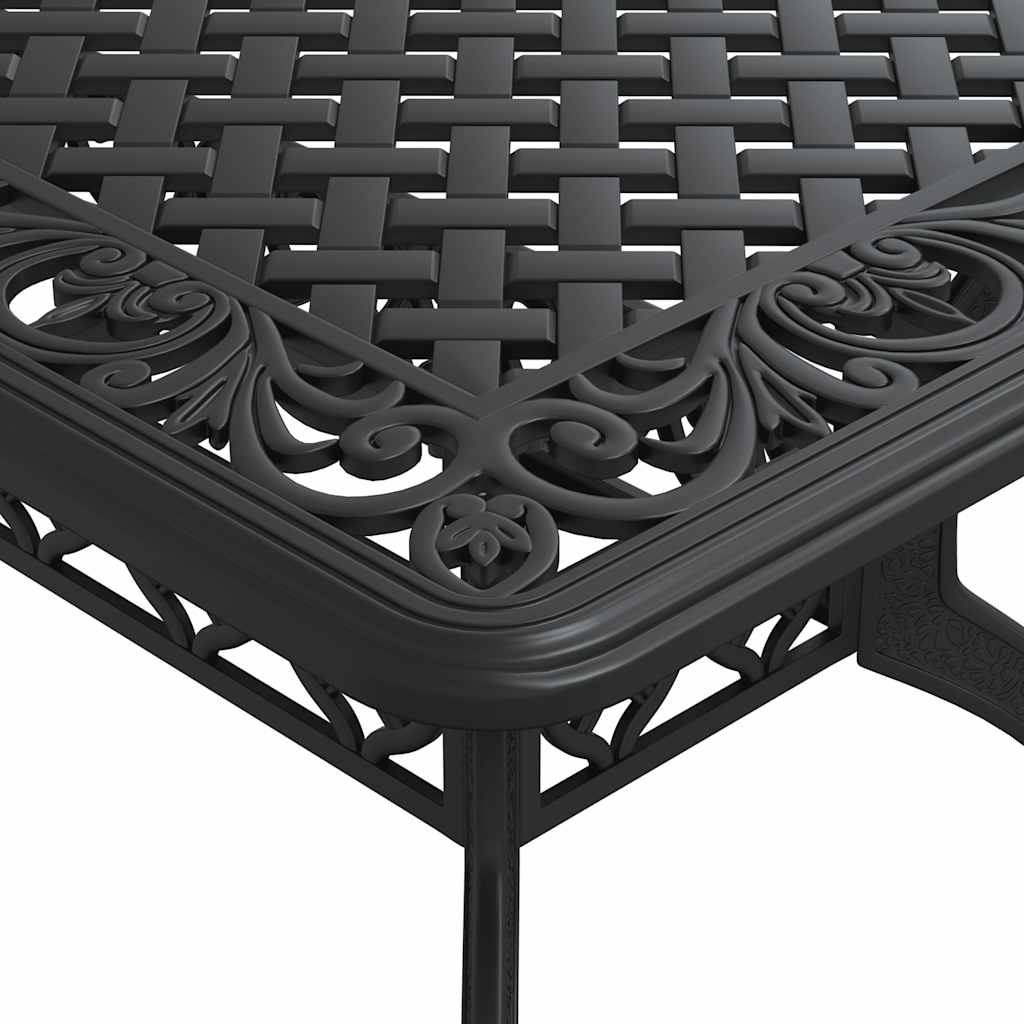 5-delige Tuinset gietaluminium zwart – afbeelding 6